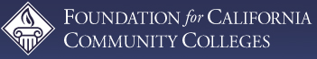 Foundation for California Community Colleges logo and web link