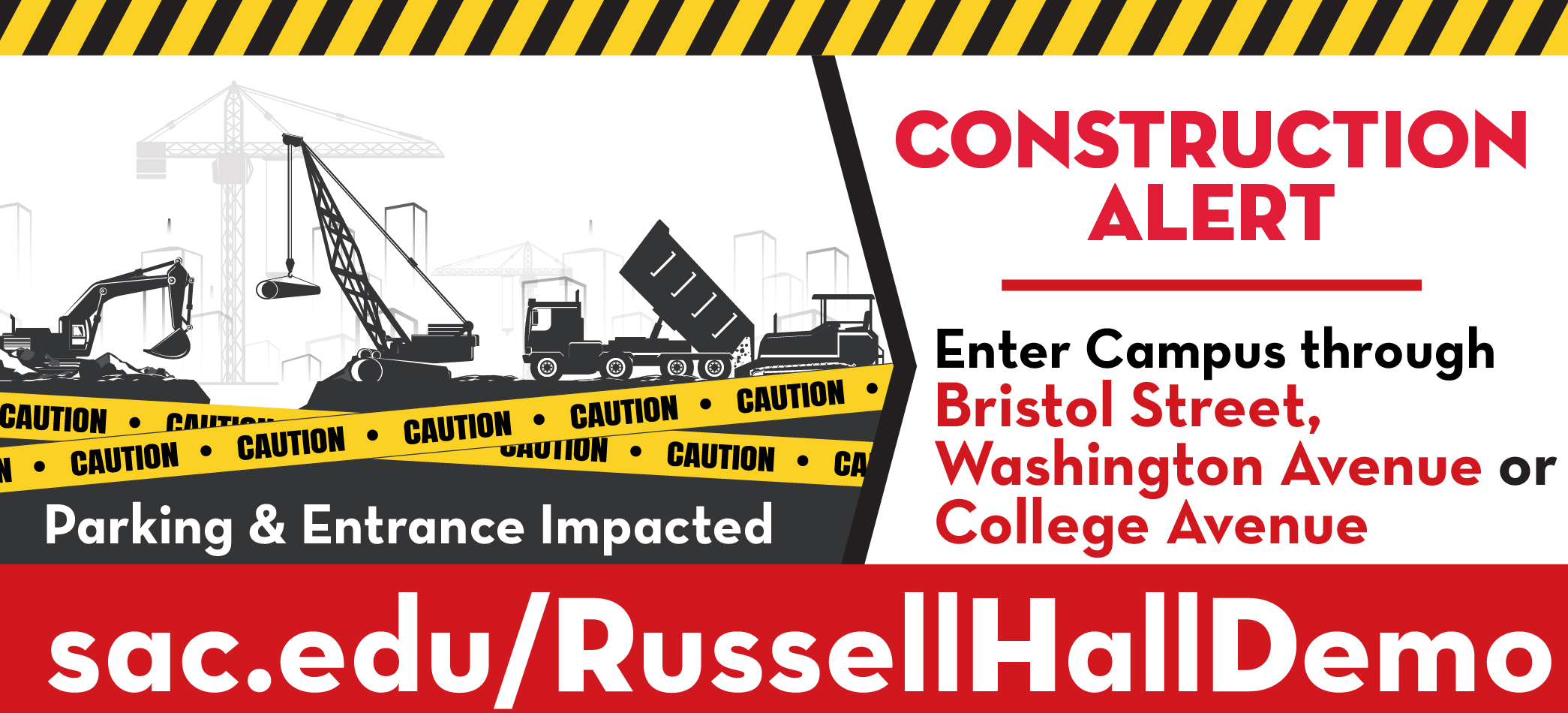 Russell Hall Demolition 2024