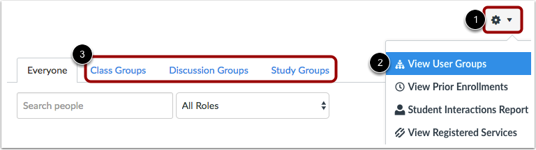 View Groups
