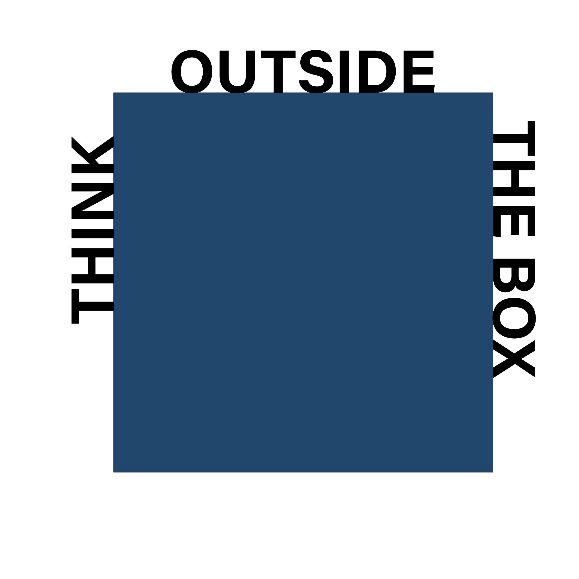 think outside the box