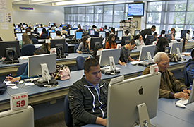 Inside Academic Computing Center