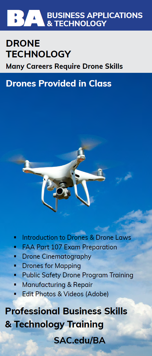 Drone Technology Certificate brochure