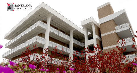 Santa Ana College D Building with flowers.png