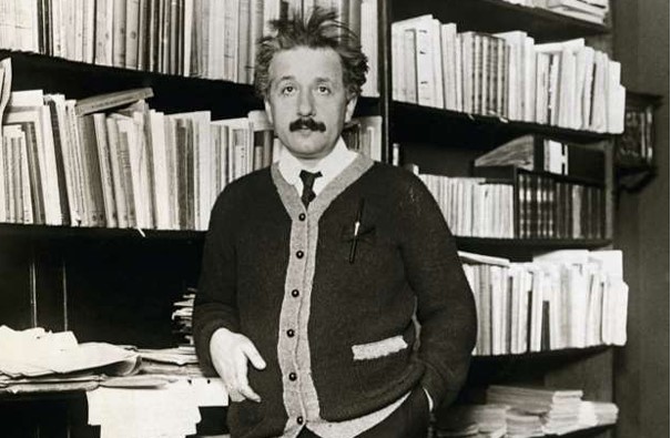 Einstein in a patent office