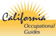 California Occupational Guides logo