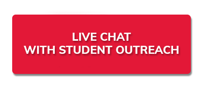 New tab to live chat with student outreach