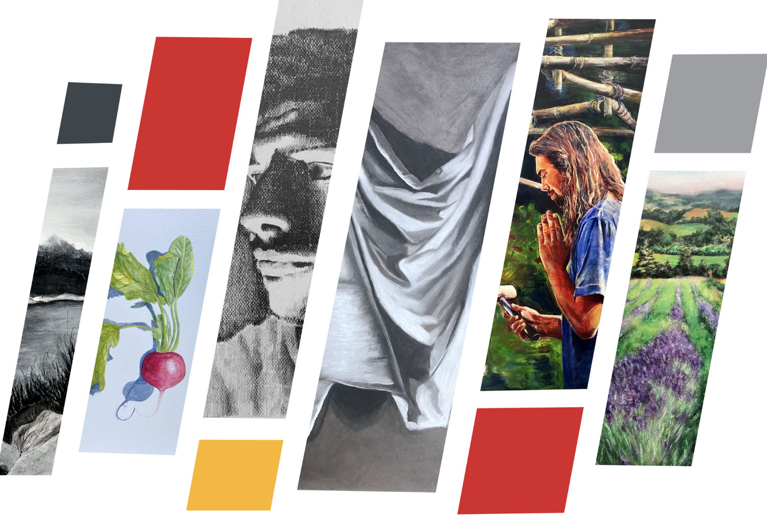 montago of images representing SAC Arts and Photography