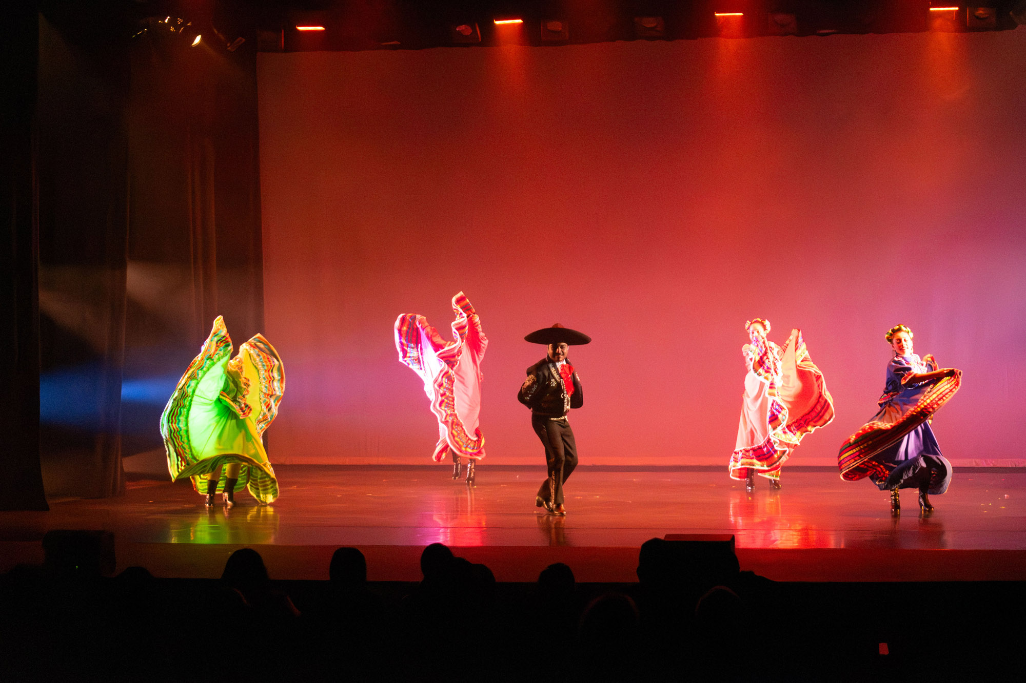 Mexican-inspired dance performance at 2025 Body Monologues