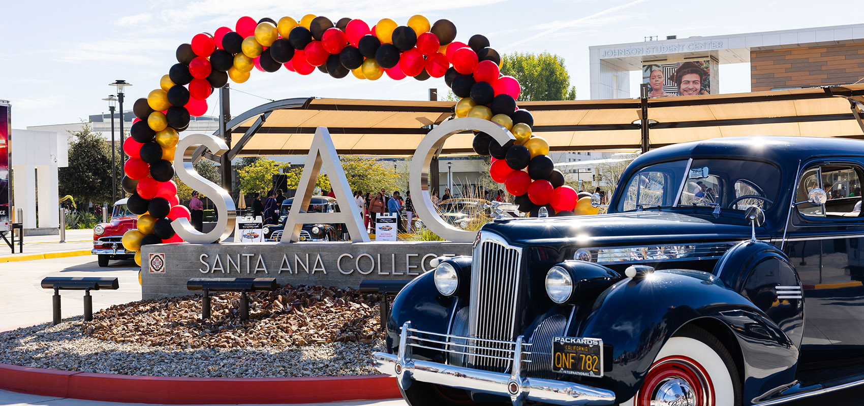 new Santa Ana College entrance