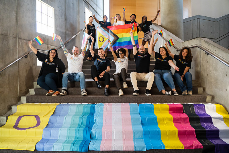 students at LGBTQ+ summit