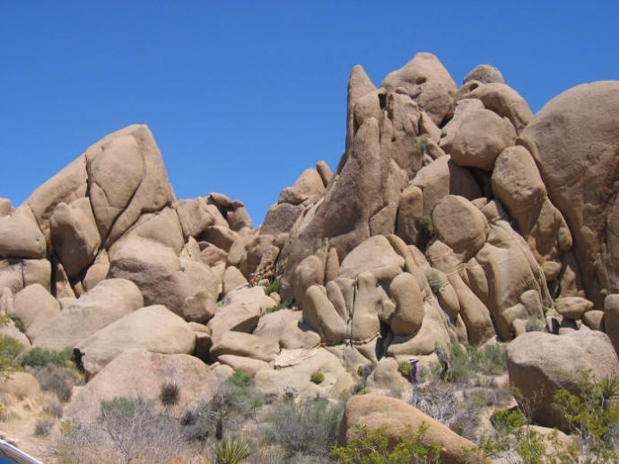 rock formations at Mount Whitney