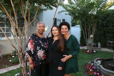 Dr. Linda Rose, Nora Mendez and Christina Romero