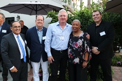 Ruben Smith, Phillip Yarbrough, Steven Craig, Dr. Linda Rosa and Jayson Nickle