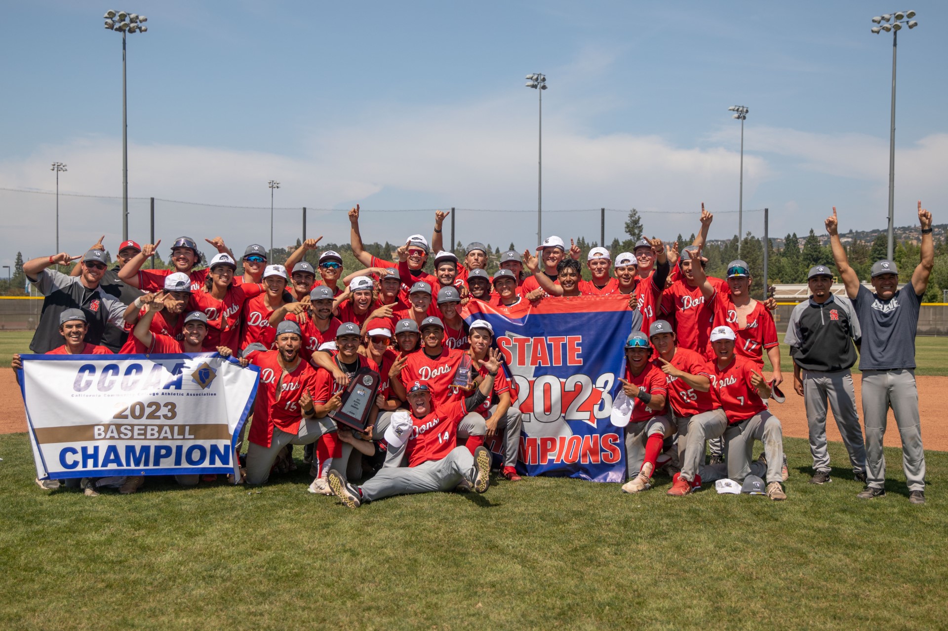 SAC Dons baseball state champs 2023