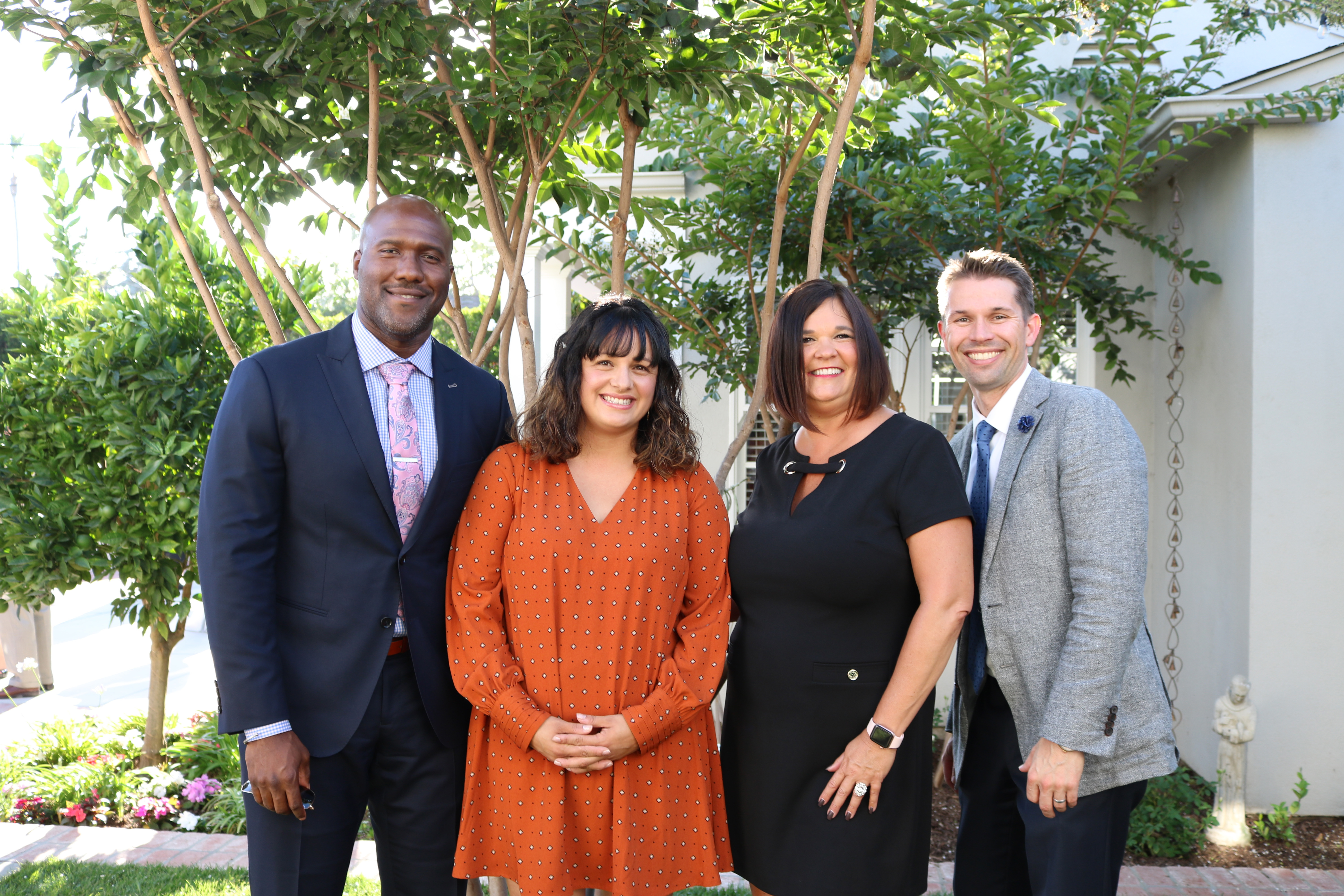 From Left to Right: Kevin Martin, Yareiry Alba, Kristin Crellin, Jim Hossfeld