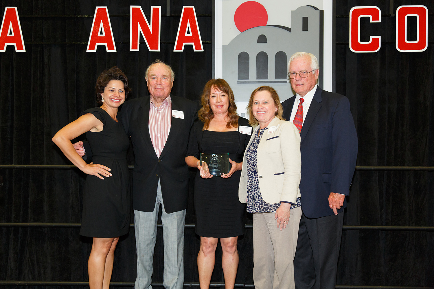 Christina Romero at the SAC Scholarship student celebration event