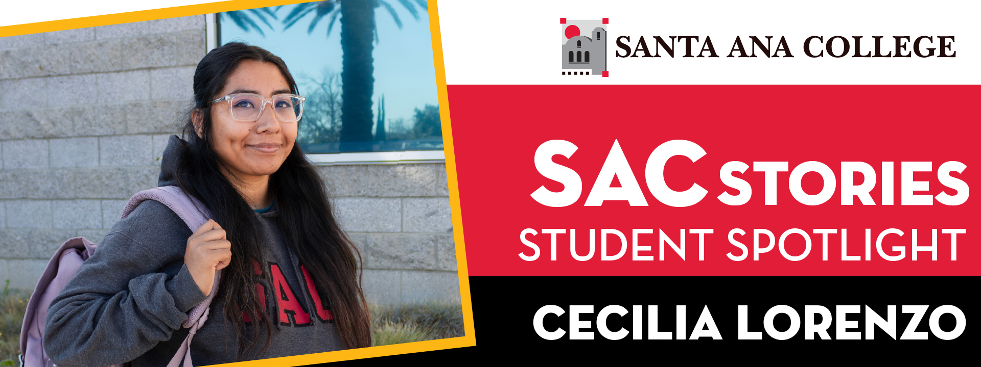 Cecilia Lorenzo Student Spotlight Banner