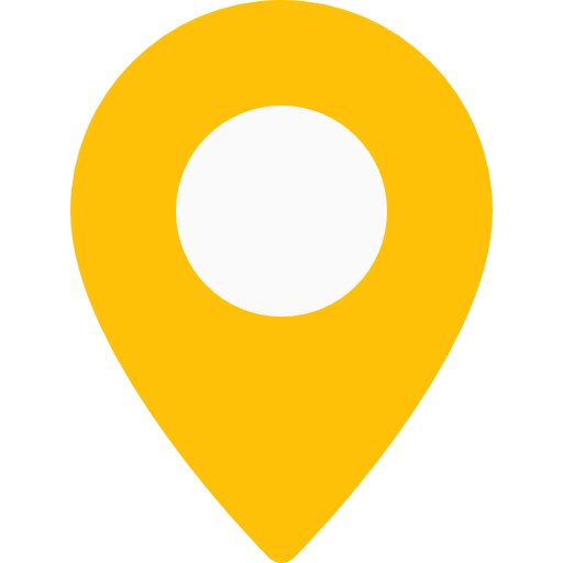 Yellow Location Icon for Centennial Education Center, near Anaheim, Irvine, and Garden Grove