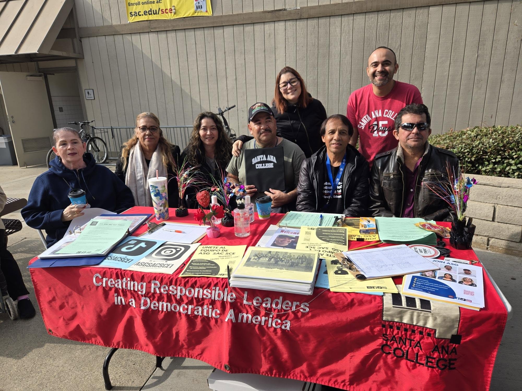 Student Government members at CEC