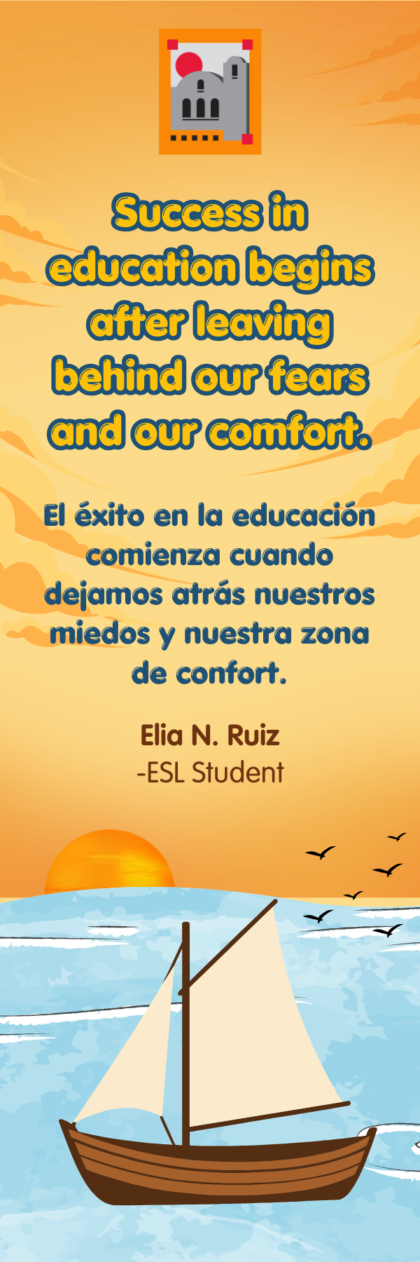 First Place Student Quote Contest