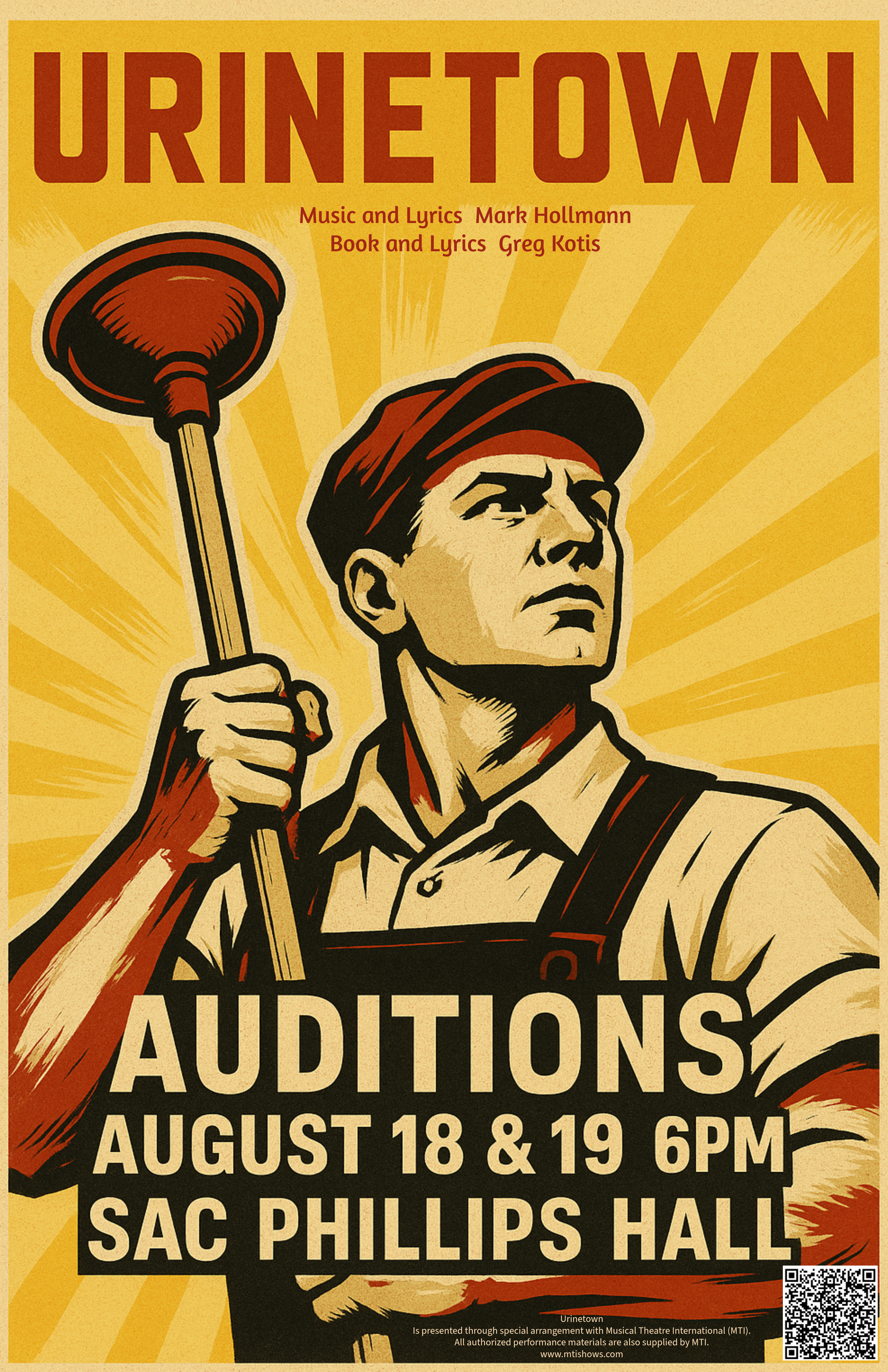 Urinetown Audition Poster.png